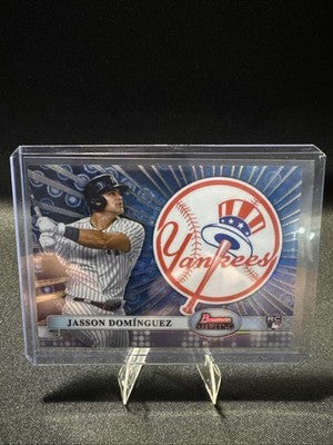 2024 Bowman Sterling Jasson Dominguez Superstars SS-4 RC