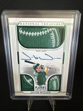 2025 Panini National Treasures Jacob Wilson Players Collection PC-JWL  3/5
