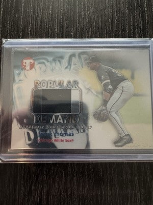 2002 Topps Pristine Popular Demand /1000 Frank Thomas PD-FT