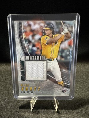 2025 Topps Update Series - Major League Material Nick Kurtz #MMU-KUR (MEM, RC)