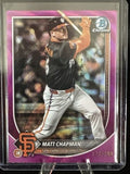 2025 Bowman Chrome - Matt Chapman #49 Fuchsia Wave Refractor /299