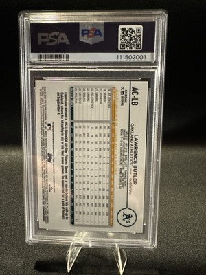 2024 Topps Chrome Update Series - Autographs Lawrence Butler #AC-LB Purple...