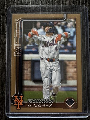 2025 Topps Series 1 - Francisco Alvarez #171 Gold /2025