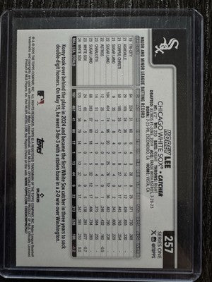 2025 Topps Series 1 - Korey Lee Aqua Rainbow