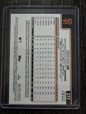2025 Topps Series 1 - Jung-Hoo Lee #277 Gold /2025