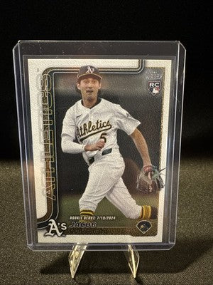 2025 Topps Update Jacob Wilson Canvas RC /50