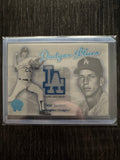 2001 FLEER - HOF DON SUTTON DODGER BLUES UNIFORM PATCH BASEBALL CARD
