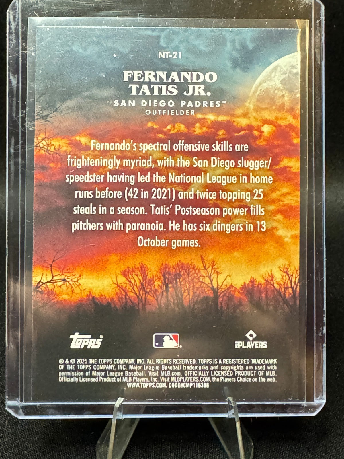 2025 Topps Update Fernando Tatis Jr  Pink Foil #NT-21