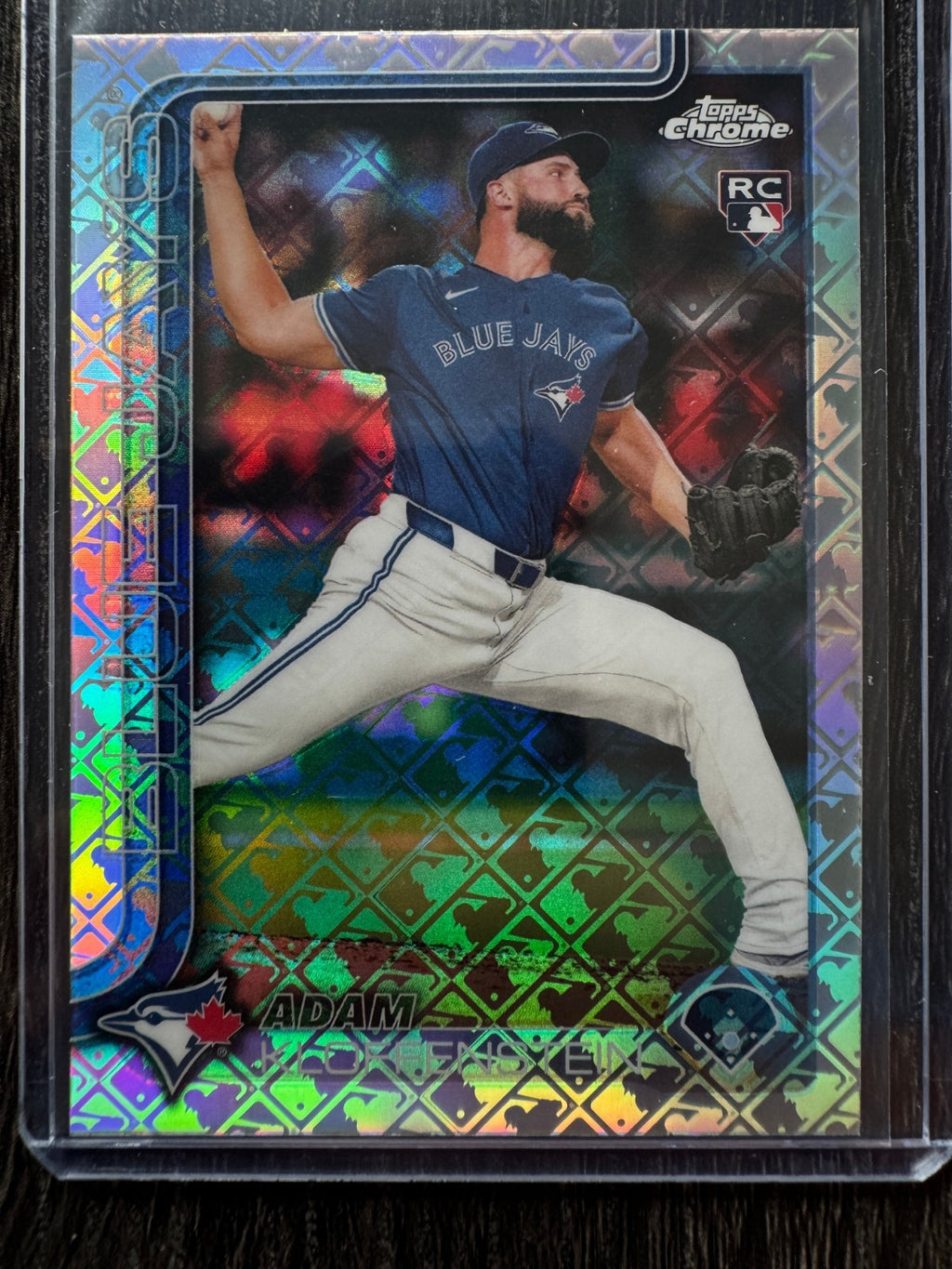 2025 Topps Chrome Logofractor Adam Kloffenstein #47