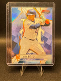 2025 Bowman's Best Juan Soto Blue Refractor #/150 New York Mets