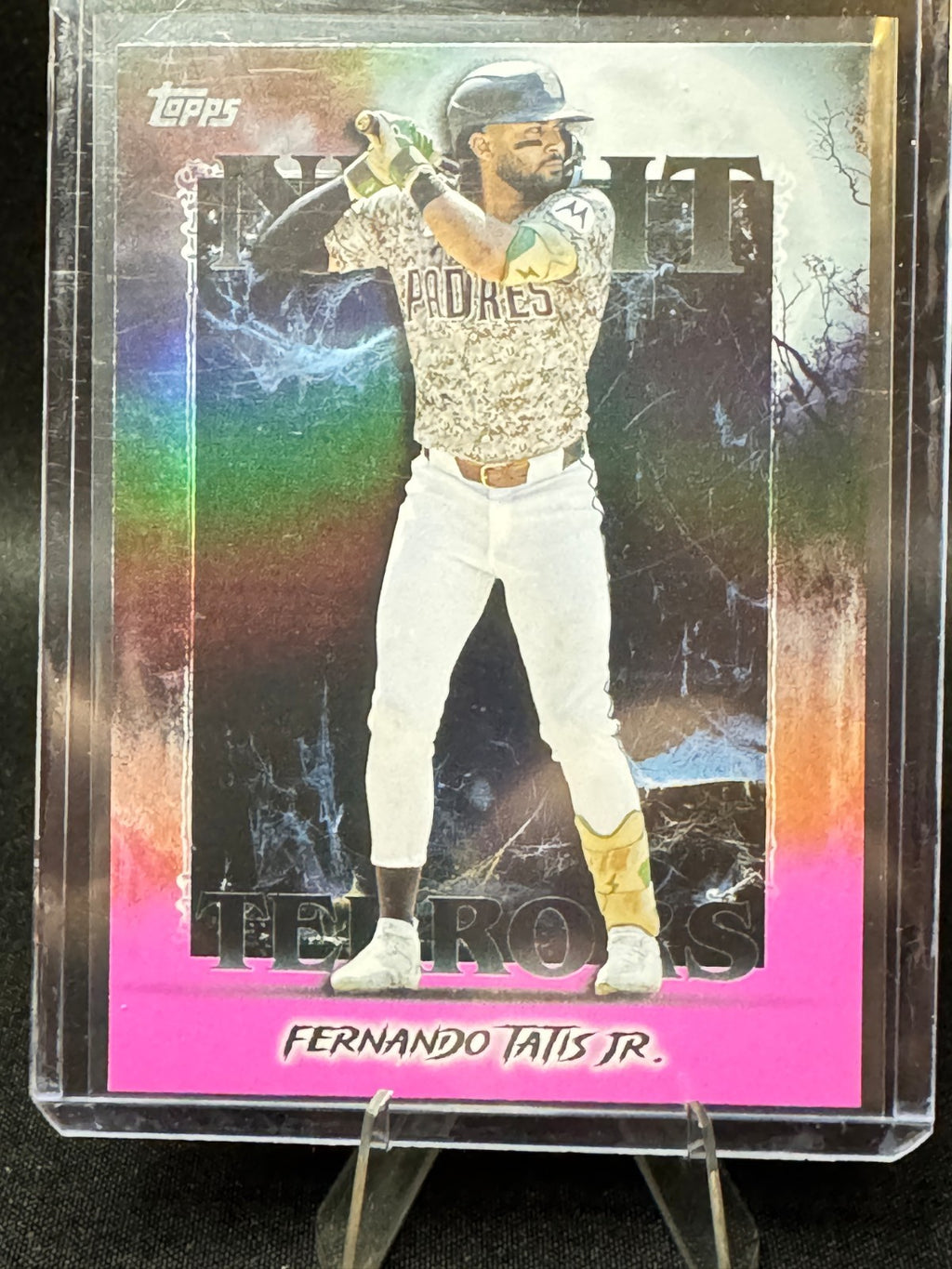 2025 Topps Update Fernando Tatis Jr  Pink Foil #NT-21