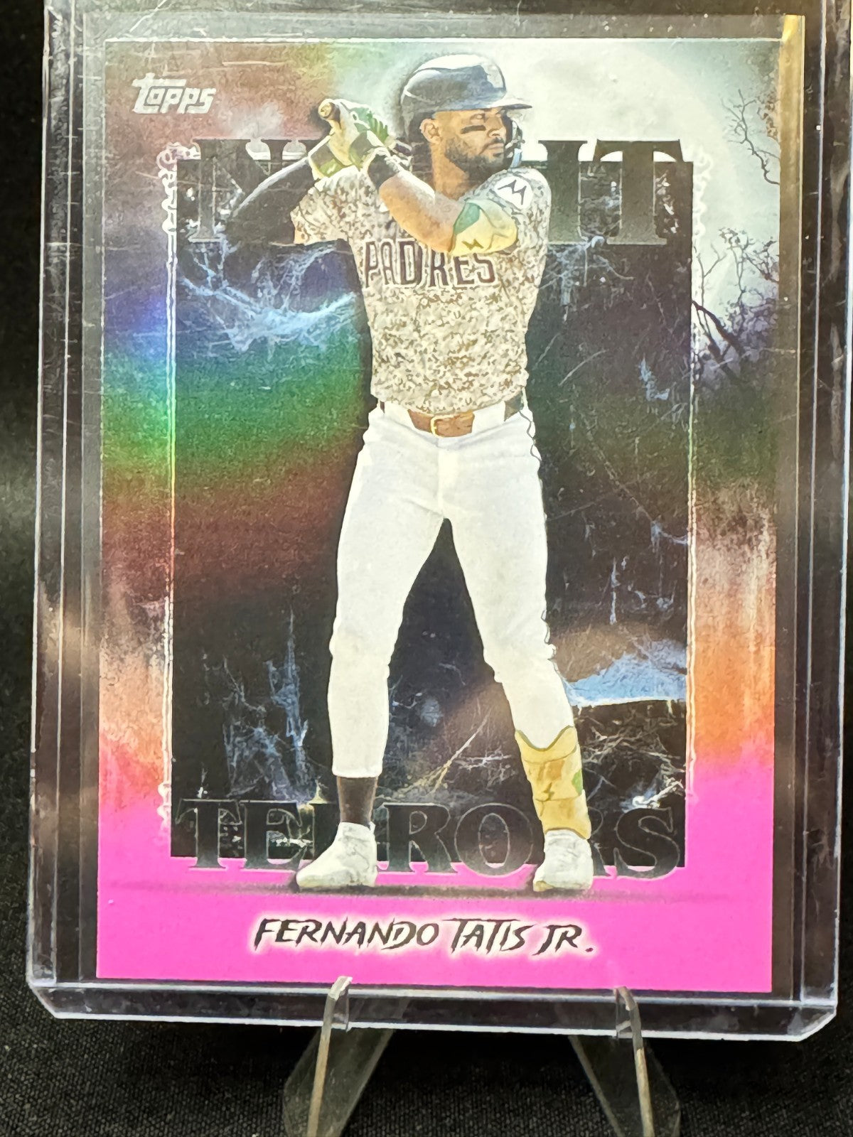 2025 Topps Update Fernando Tatis Jr  Pink Foil #NT-21
