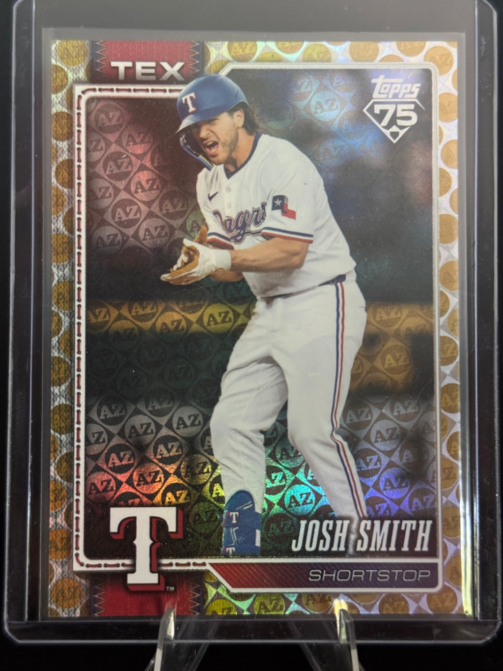 2026 Topps Series 1 Josh Smith Gold Spring Training /50 #169