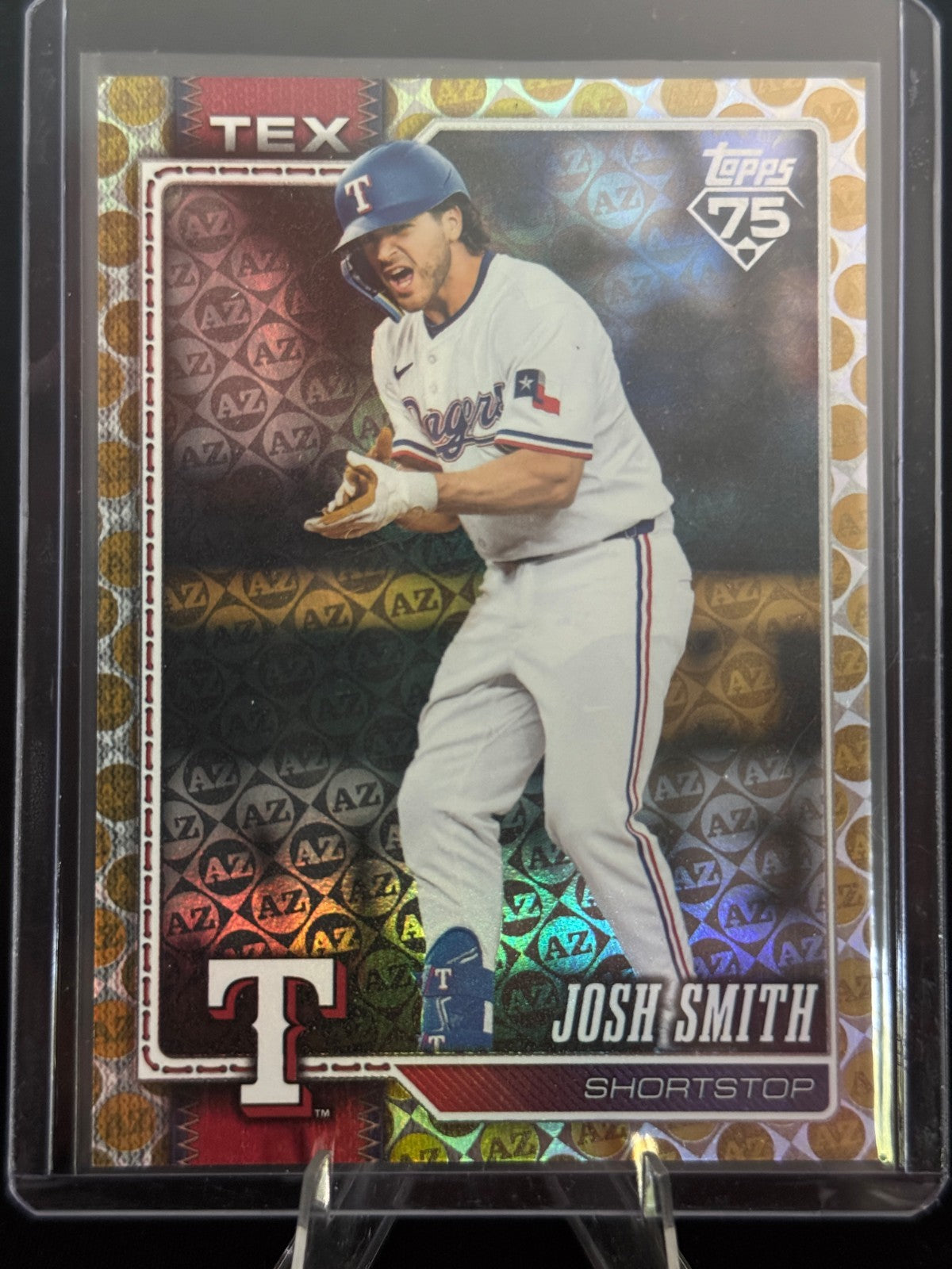 2026 Topps Series 1 Josh Smith Gold Spring Training /50 #169