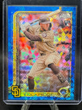 2025 Topps Chrome Logofractor Brandon Lockridge Blue Refractor /150