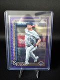 2025 Topps Chrome No. 94 Seth Lugo Purple Logofractor SP /250 - Royals
