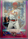 2024 Bowman Sterling - Rookie Johan Rojas #BSR-28 Magenta Refractor /75 (RC)