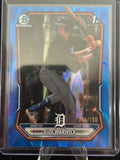 2026 Bowman - Jude Warwick 1st Bowman Chrome Blue Raywave Refractor /150 Tigers