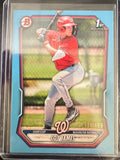 2026 Bowman Baseball Prospects Coy James, Washington Nationals Sky Blue /499