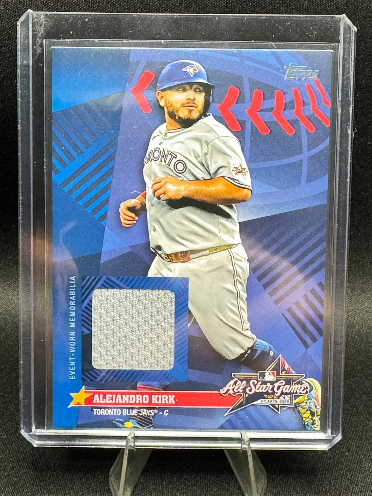 2025 Topps Update Series - All-Star Stitches Alejandro Kirk #AS-AK (MEM)