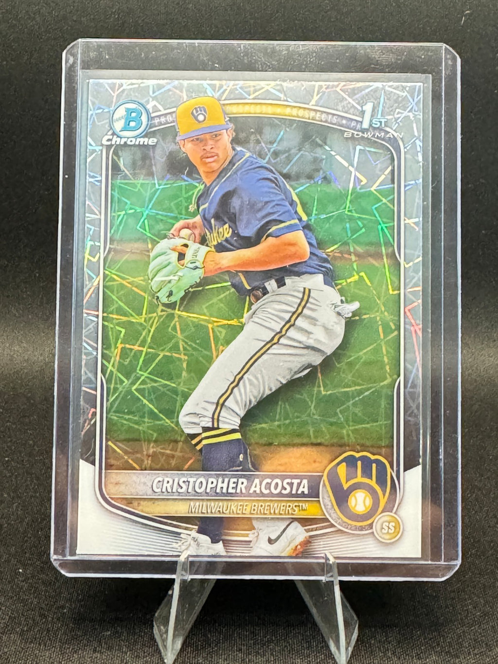 2025 Bowman Chrome #BCP-176 Cristopher Acosta Prospects Laser