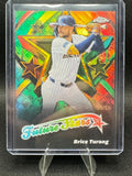 2025 Topps Chrome Brice Turang Gold Refractor 39/50 Future Stars #FS17 Brewers