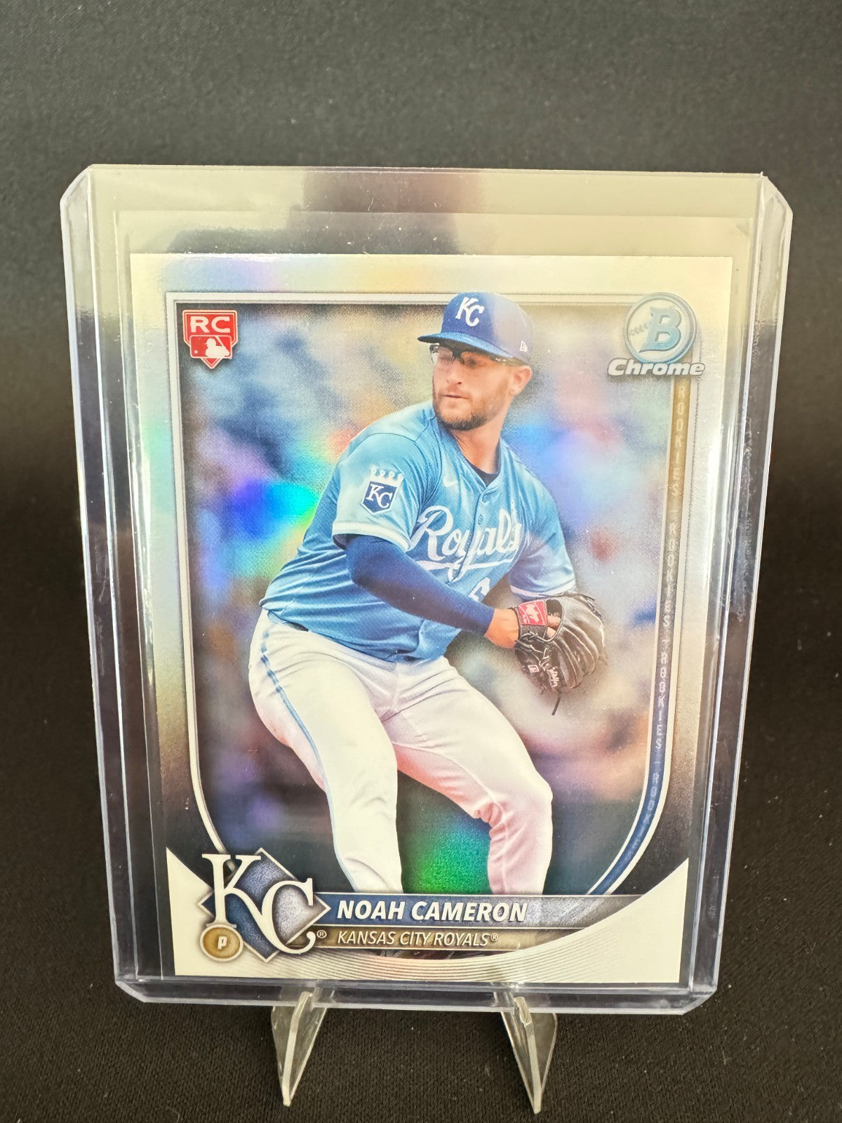 2025 Bowman Chrome SP Rookie Red RC Variation Noah Cameron #67