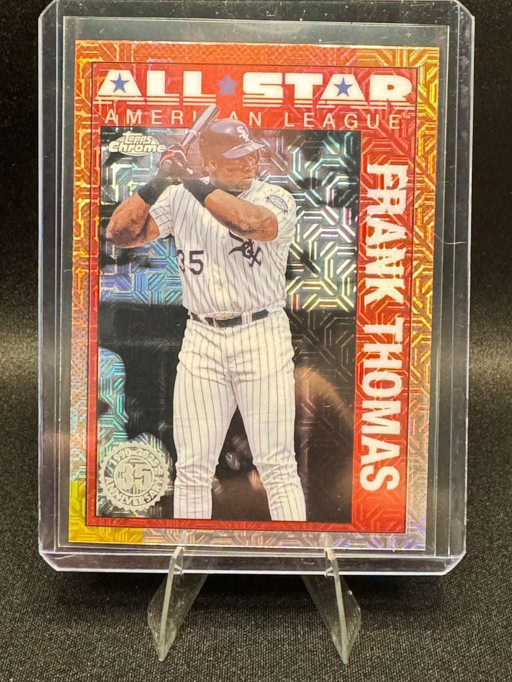 2025 Topps Series 2 Frank Thomas 35th Anv All Star Mojo #90ASC-36 Chi White Sox