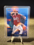 2025 Topps Finest - Uncommon Rhett Lowder #104 Blue Refractor /150 (RC)
