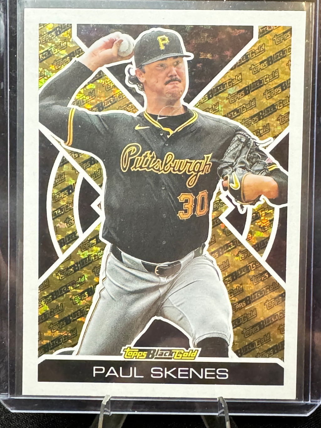 2025 Topps Update Series - Topps Black Gold Paul Skenes #BG-6