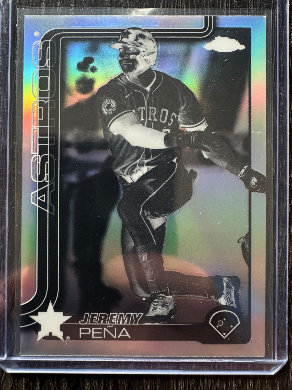 2025 Topps Chrome Jeremy Pena Negative Refractor #239