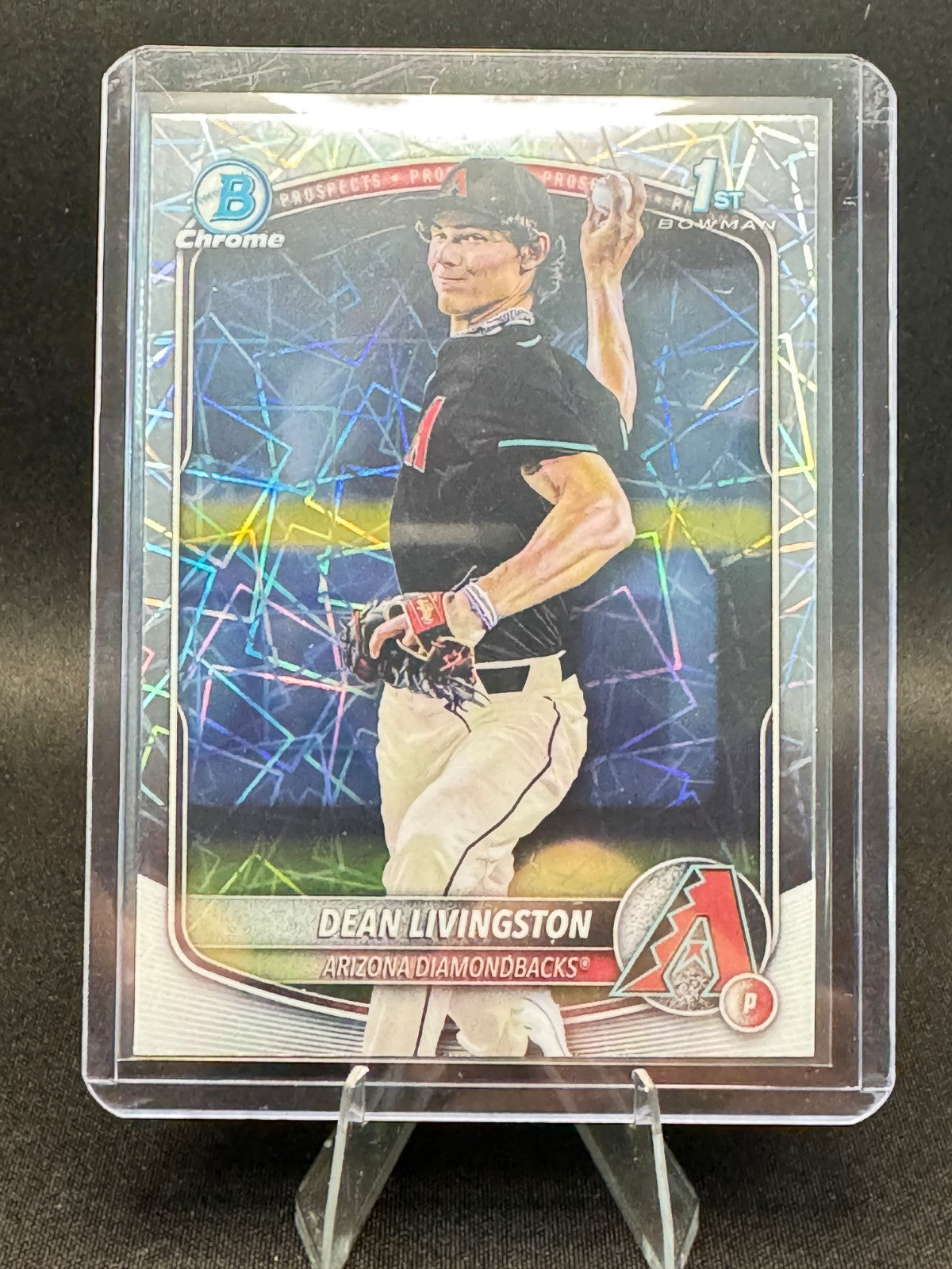 2025 Bowman Draft #BDC-175 Dean Livingston Chrome Laser Refractor