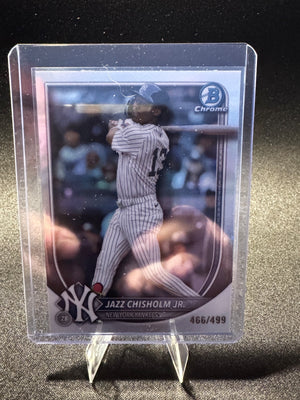 2025 Bowman Chrome - Jazz Chisholm, Jazz Chisholm #34 Refractor 466/499