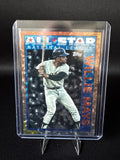 2025 Topps Willie Mays #90AS-30 San Francisco Giants All Star Orange Crackle /25