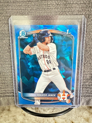 2025 Bowman Chrome Sapphire Walker Janek 1st #BCP-15 Houston Astros Top Prospect