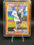 2026 Topps Baseball Series 1 ORANGE First Pitch Mannie Fresh 21/25 Guardians