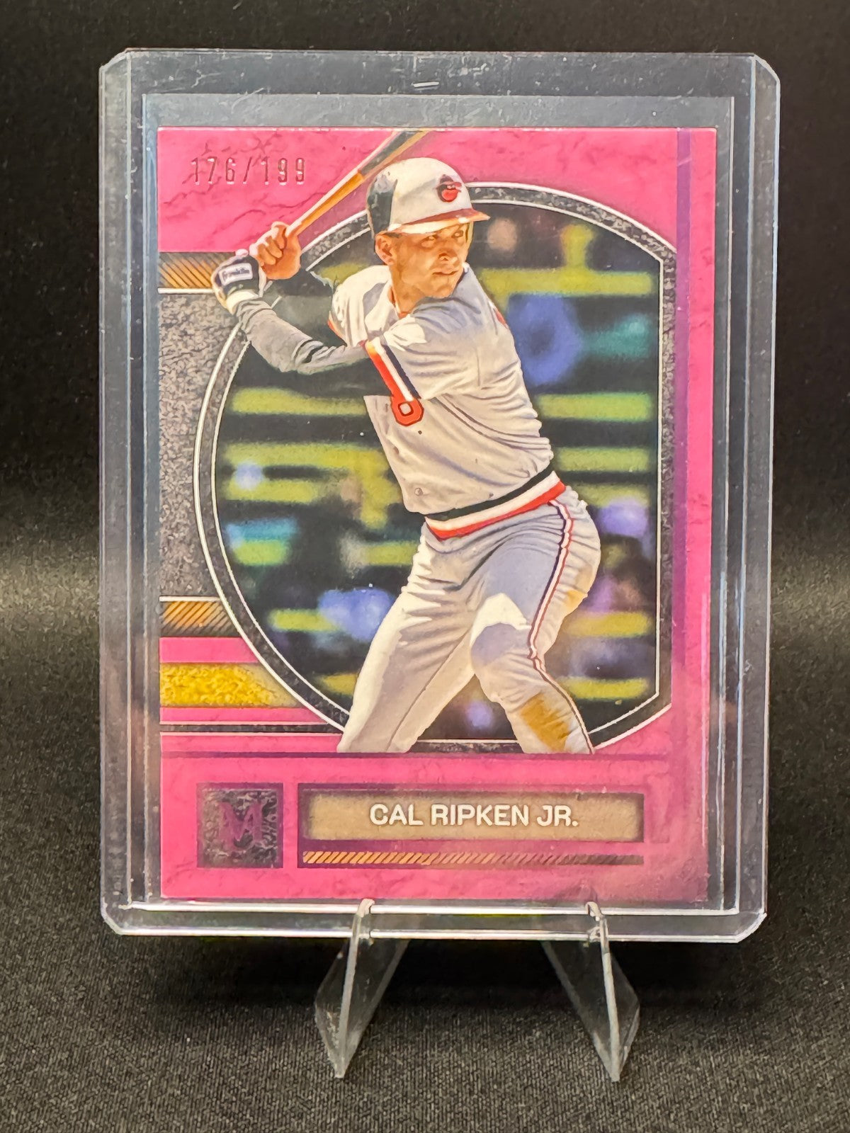 Cal Ripken Jr. 2025 Topps Museum Collection Orioles Pink Sapphire /199