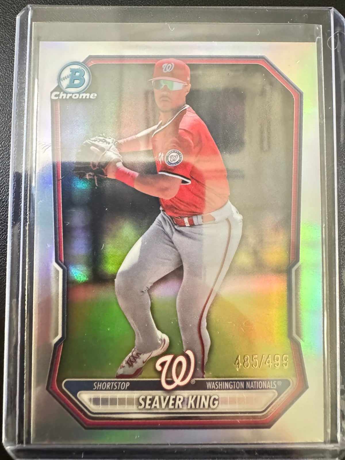2026 Bowman #BCP-129 Seaver King Chrome Prospects Refractor #/499