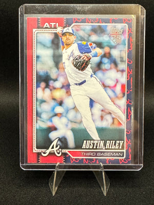 2026 Topps Series 1 - Austin Riley #238 Team Color Border Atlanta Braves