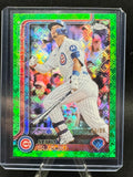 2025 Topps Chrome Logofractor Seiya Suzuki, Seiya Suzuki #210 Green /99 Cubs