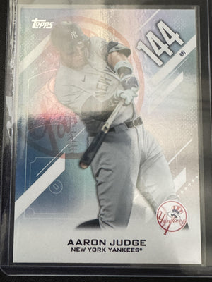2026 Topps Series 2 #CN-10 Aaron Judge Crooked Numbers Insert