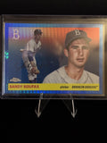 2025 Topps Chrome Platinum #447 Sandy Koufax Blue Prism Refractor