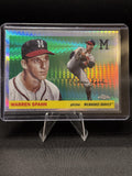 2025 Topps Chrome Platinum #353 Warren Spahn Prism Refractor