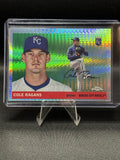 2025 Topps Chrome Platinum #15 Cole Ragans Prism Refractor