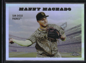 2025 Topps Chrome Platinum #55RS-18 Manny Machado 1955 Topps Rails and Sails