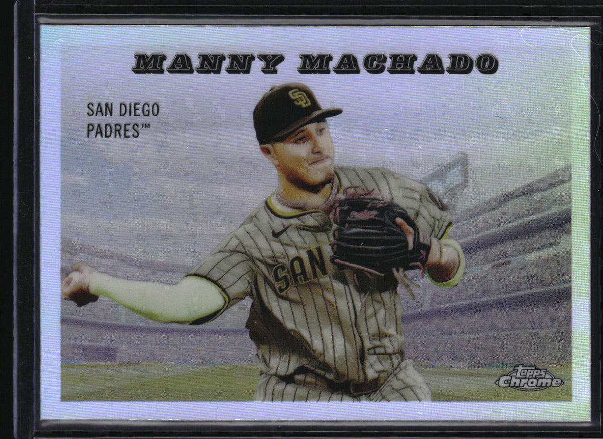 2025 Topps Chrome Platinum #55RS-18 Manny Machado 1955 Topps Rails and Sails