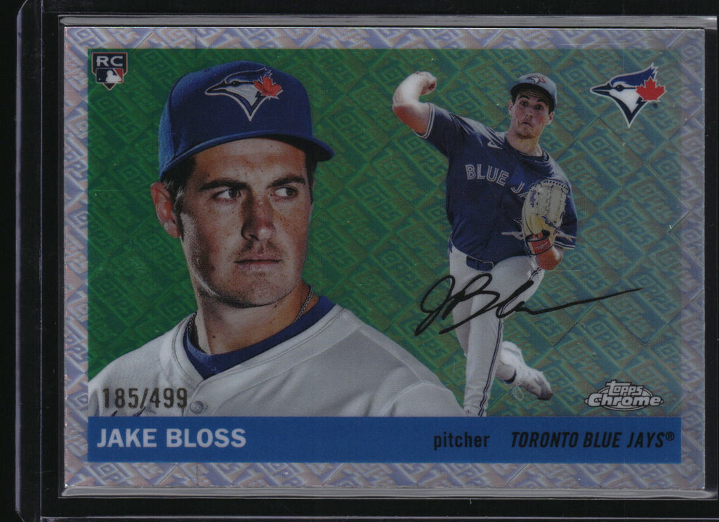 2025 Topps Chrome Platinum #331 Jake Bloss Topps Refractor #/499
