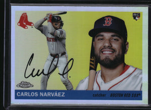 2025 Topps Chrome Platinum #256 Carlos Narváez Refractor