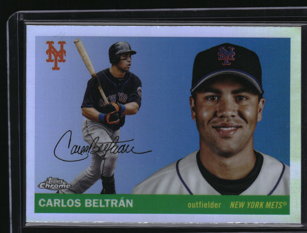 2025 Topps Chrome Platinum #493 Carlos Beltrán Refractor