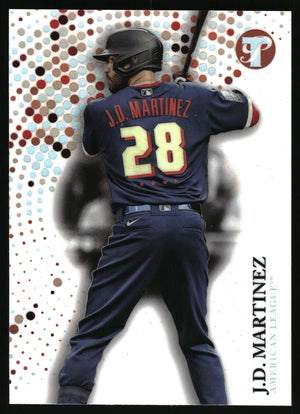 2022 Topps Pristine #290 J.D. Martinez Refractor